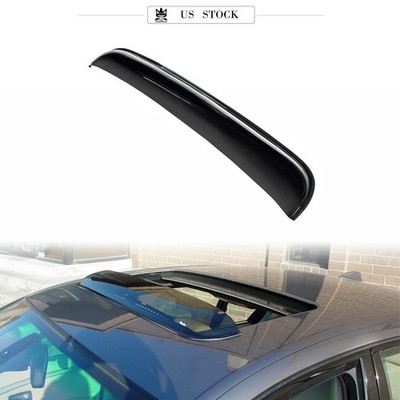 Universal Rain Snow Guard Sun Roof Wind Deflector,1pcs Tape-On Dark 38 in RN98