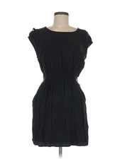 J for Justify Women Black Casual Dress M