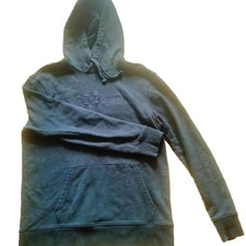 American Eagle Pullover Retro Hoodie Size M Black Hooded Sweatshirt Dip dip dip