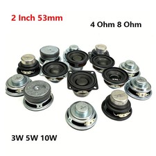 2 Zoll 53mm 4 Ohm 8 Ohm 3W 5 10W Full Range Audio Lautsprecher Bass Lautsprecher
