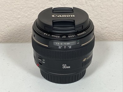 Canon EF 50mm f/1.4 USM Lens