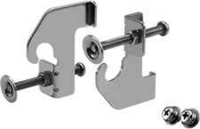 ICOM MBF5 Kit montaggio a incasso argento 
