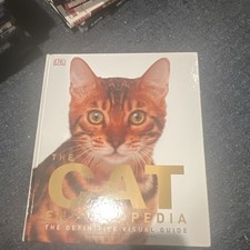DK The Cat Encyclopedia: Definitive Visual Guide Hardcover Cats & Cat Breeds
