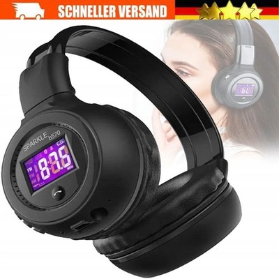 Kabellose Kopfhörer , Fm-Radio & Microsd Mikrofon Bass Boost  8H, CVC 6.0
