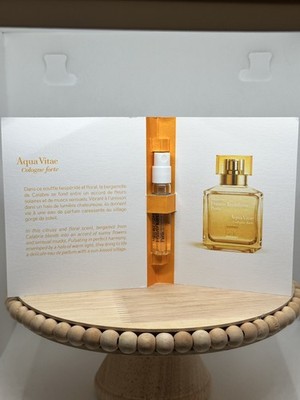 Aqua Vitae Cologne Forte by Maison Francis Kurkdjian  2ml Vial Spray New