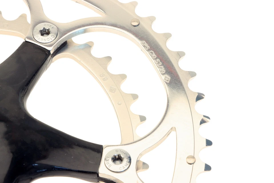 Campagnolo Chorus Carbon Crankset 10 Speed 53/39T 170mm Square Taper '04 NOS NEW - Image 4 of 4