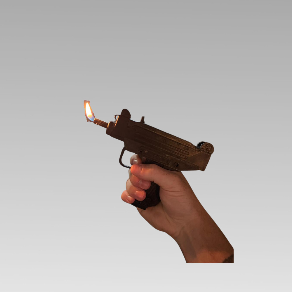Flame Tourch Great For Chillin And Grilling Bic Lighter Gun