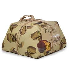 Vergani Pistachio and Chocolate Panettone - Italian Cake - 750g (1.65 lb)