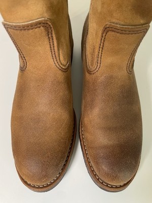 Red Wing Pecos 8188 Hawthorne Muleskinner Roughout Leather Boots