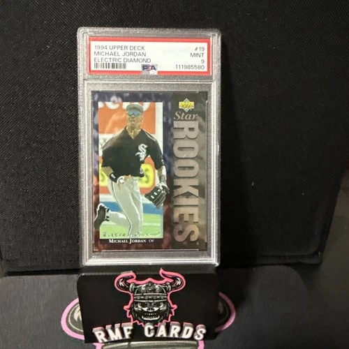 1994 Upper Deck #19 Michael Jordan ROOKIE RC ELECTRIC DIAMOND PSA 9 Graded Card