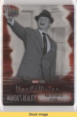 2022 Marvel Studios' WandaVision Wanda's Reality Plexi Cards Vision READ 0kp6