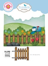 Elizabeth Craft Designs Die Set - Garden Edges  Fence, 2331