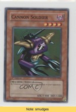 Cannon Soldier 1st Ed. YuGiOh Machine Re-Volt Structure Deck #SD10-EN009 00gy