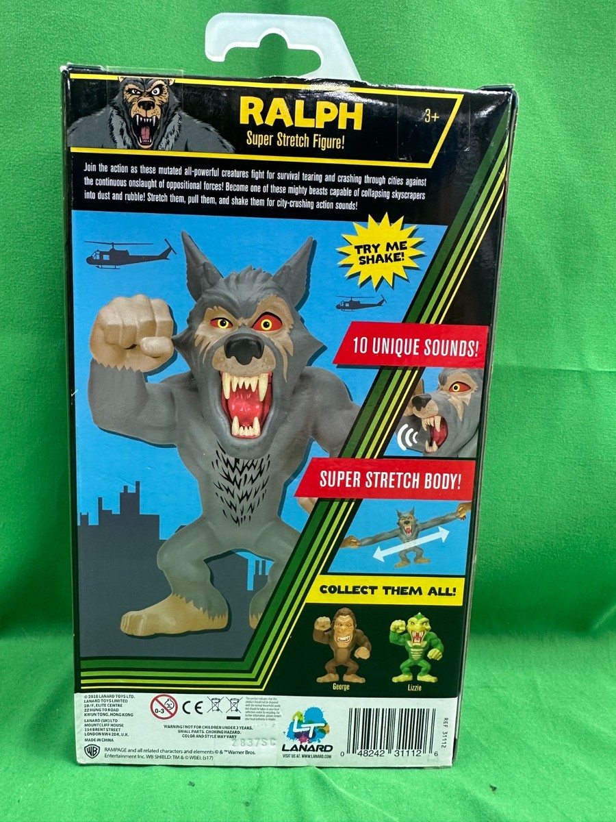 Lanard Rampage Super Stretch Ralph Figure 10 Sounds WM for