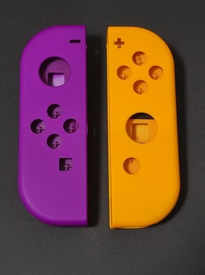 Nintendo Switch Joy-Con Shells   Purple And Orange OEM Shells