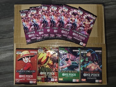 OP11 6 Pack Bundle PLUS FREE Random PACKOne Piece A Fist of Divine Speed English