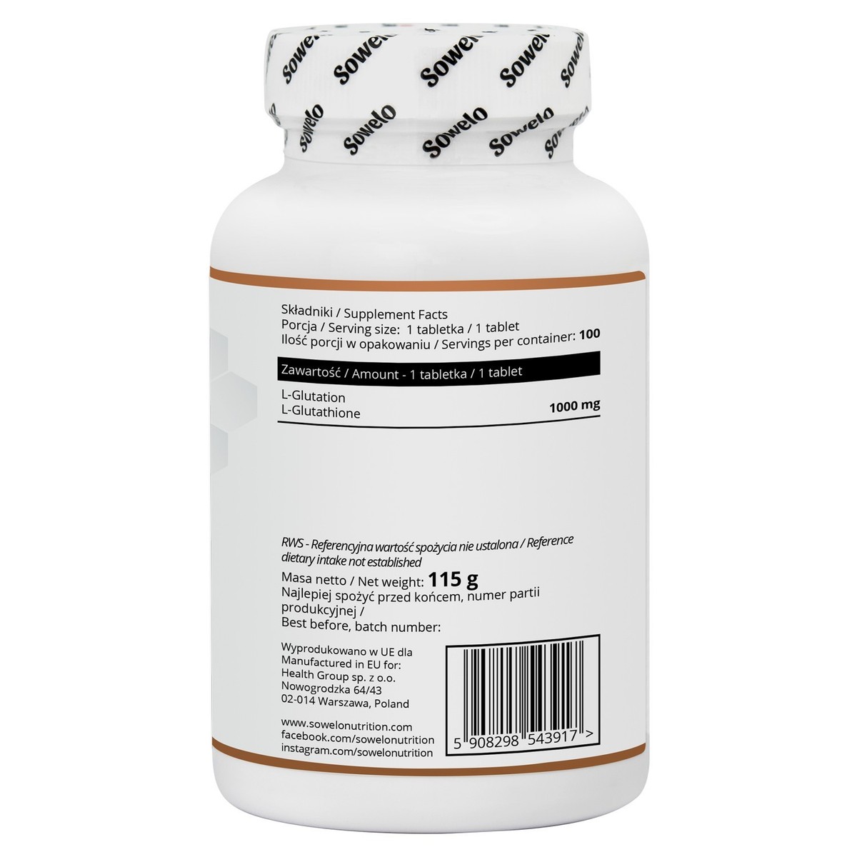 is 1000 mg of glutathione too much L-Glutathione 1000mg – Antioxidant, Immune Support & Cell Protection –  Sowelo