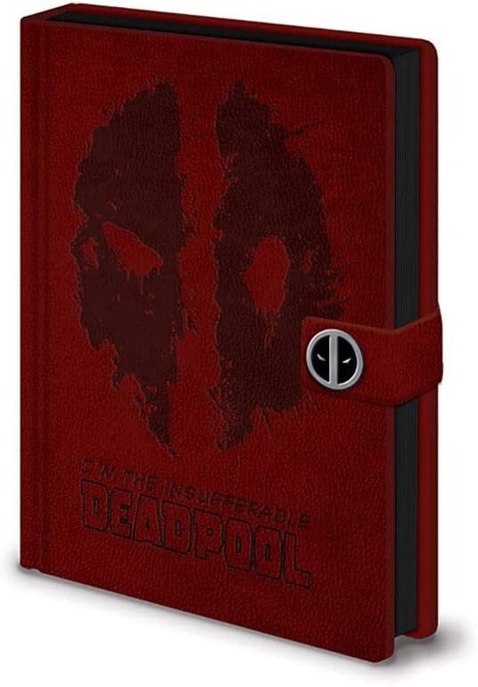 Deadpool A5 Notebook - Official Marvel Splat Hardcover Premium Book