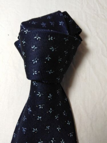 ROXY ROMA 100% SILK TIE SETA CRAVATTA NECKTIE MADE IN ITALY - Imagen 3 de 5
