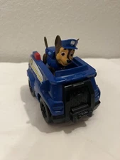 Paw Patrol Chase Action Figure w/ Police Cruiser