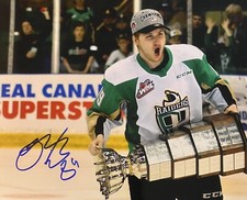 Ozzy WIESBLATT Signed 8x10 Photo! SAN JOSE SHARKS- PRINCE ALBERT RAIDERS W/COA