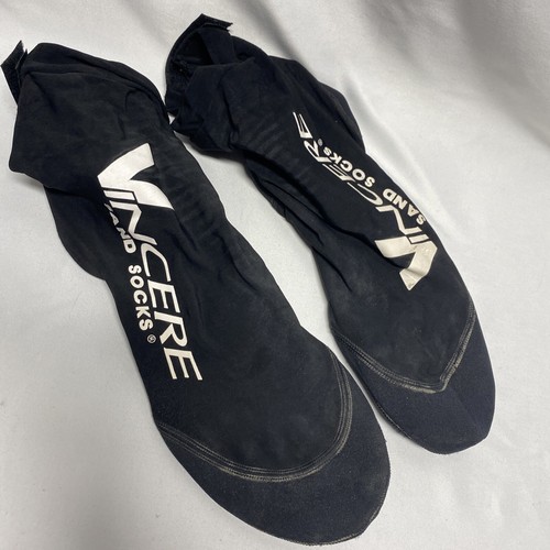 Vincere Sand Socks Large Black - Beach Volleyball - Sand Soccer - Water Sports
