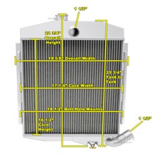 3 Row Racing Champion Radiator For 1965 - 1971 Jeep Cj5 Buick V6 Engine 3 Row Racing Champion Radiator For 1965 - 1971 Jeep Cj5 Buick V6 Engine