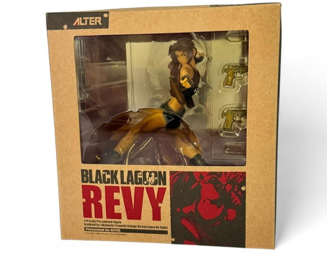 Black Lagoon Revy 1/8 Scale Figure Alter 175mm PVC 2007 Gun