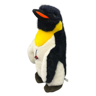 Clemens Tier Stofftier Pinguin ca 32cm Kaiserpinguin Alt West Germany Vintage