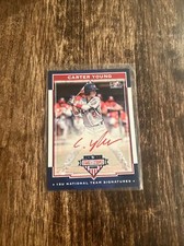 🔥Carter Young Auto-Red /10 #20 Panini USA Baseball Stars & Stripes 2017🔥