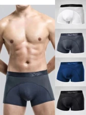 3Pack Men's Underwear Men's Ice Silk Mesh Boxer Shorts Modal Sports Comfortable