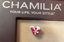 Miss Chamilia Disney Charms Mickey Peppermint Mickey 2050-0531 HTF