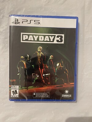 Pay Day 3 - Sony PlayStation 5 Payday PS5 Brand New Factory Sealed Free Shipping