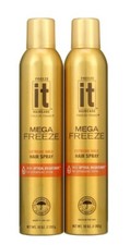 Freeze It Mega Freeze Hair Spray 2 counts - 283g