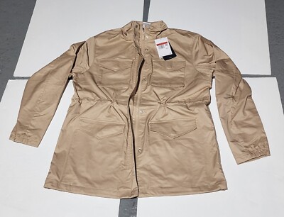 New Nike Women's Sportswear M65 Essentials Woven Jacket Size Large  DD5979 200