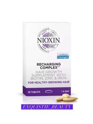 Nioxin Recharging Complex Hair Growth Supplements 30 Tablets