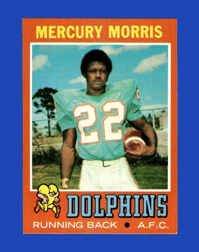 Mercury Morris trading card