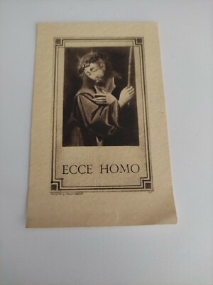 Ecce homo pia Gebetsbund für das Blutopfer Jesu des Heiligen 