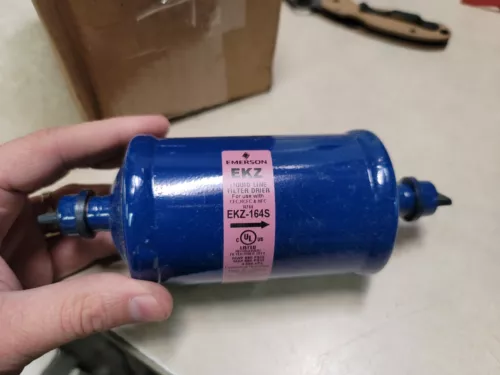 Emerson Liquid Line Filter Drier EKZ-164S 3/8" Connections For CFC HCFC HFC NOB