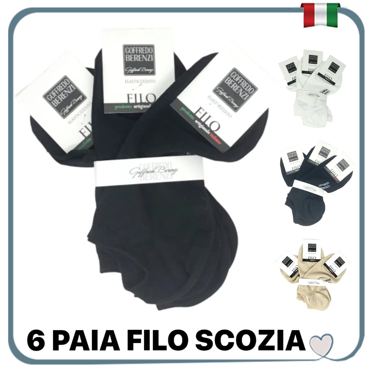 12 Paia Calzini Bambina In Cotone | Calzettoni Sportivi Comodi Per Scuola E Gioco | Pratico Multiconfezione