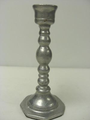 CARSON CASTINGS 6.25'' Tall Candlestick. # 1319 Irregular. Matte