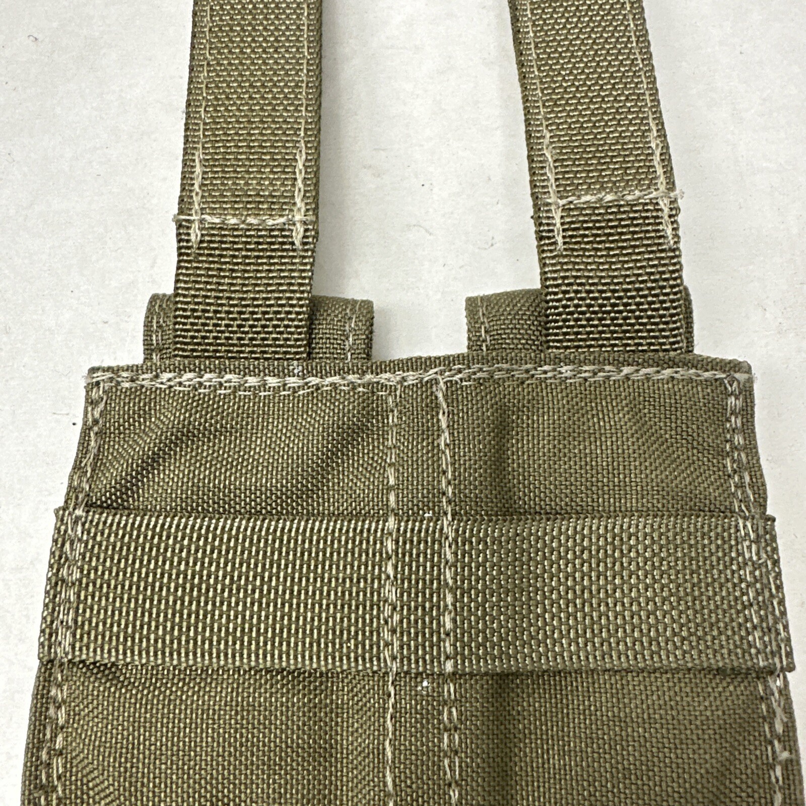 Eagle Allied Industries MLCS Double 40mm Grenade Pouch White Stitches DEVGRU