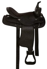 New Synthetic Western Barrel Racing Horse Saddle  Tack Size12 13 14 15 16 17 18