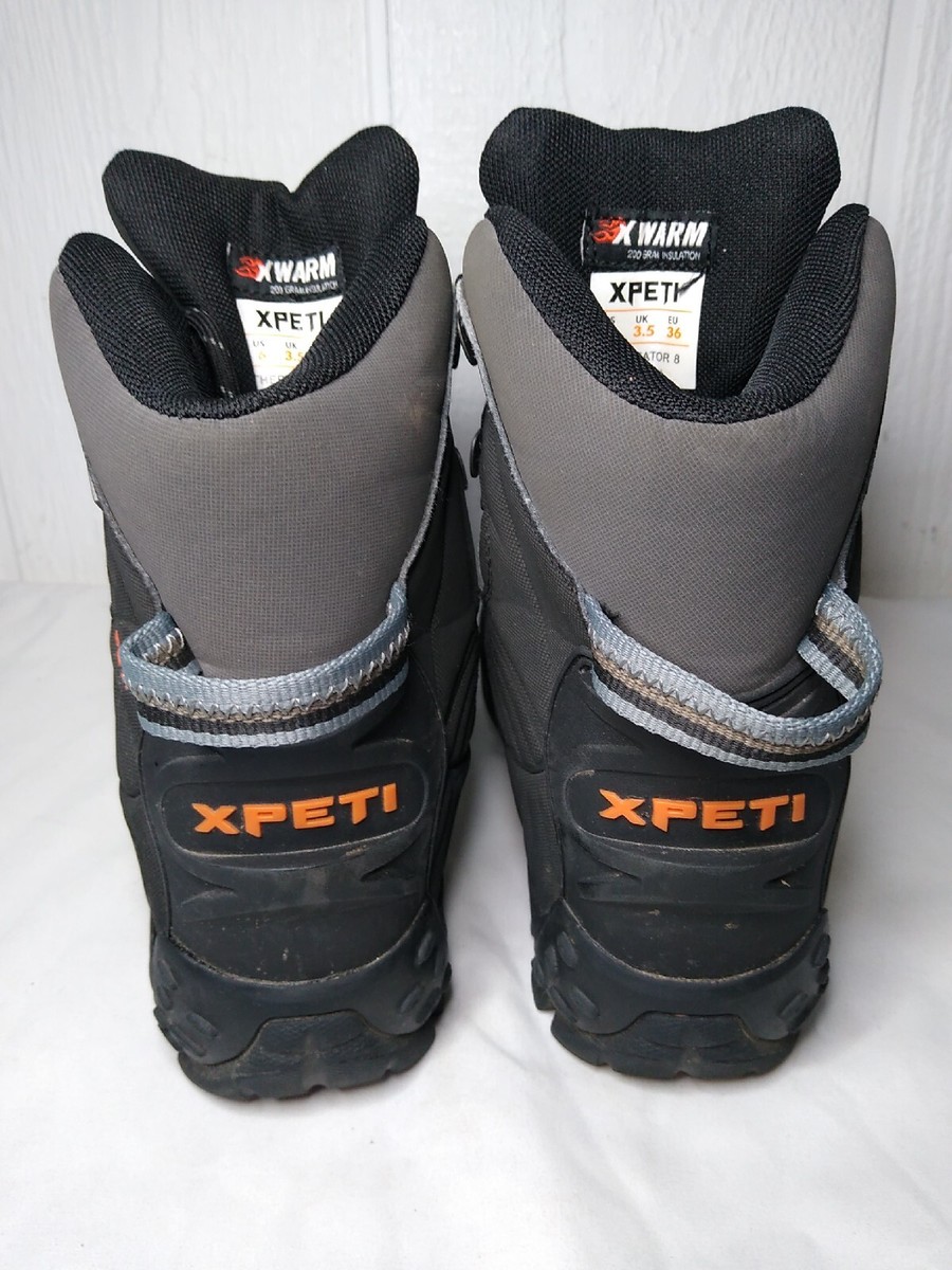 Bottes Xpeti Thermator 8 – Noir – Taille 9 (Homme) – Isolées & Imperméables – Neuves Avec Défauts