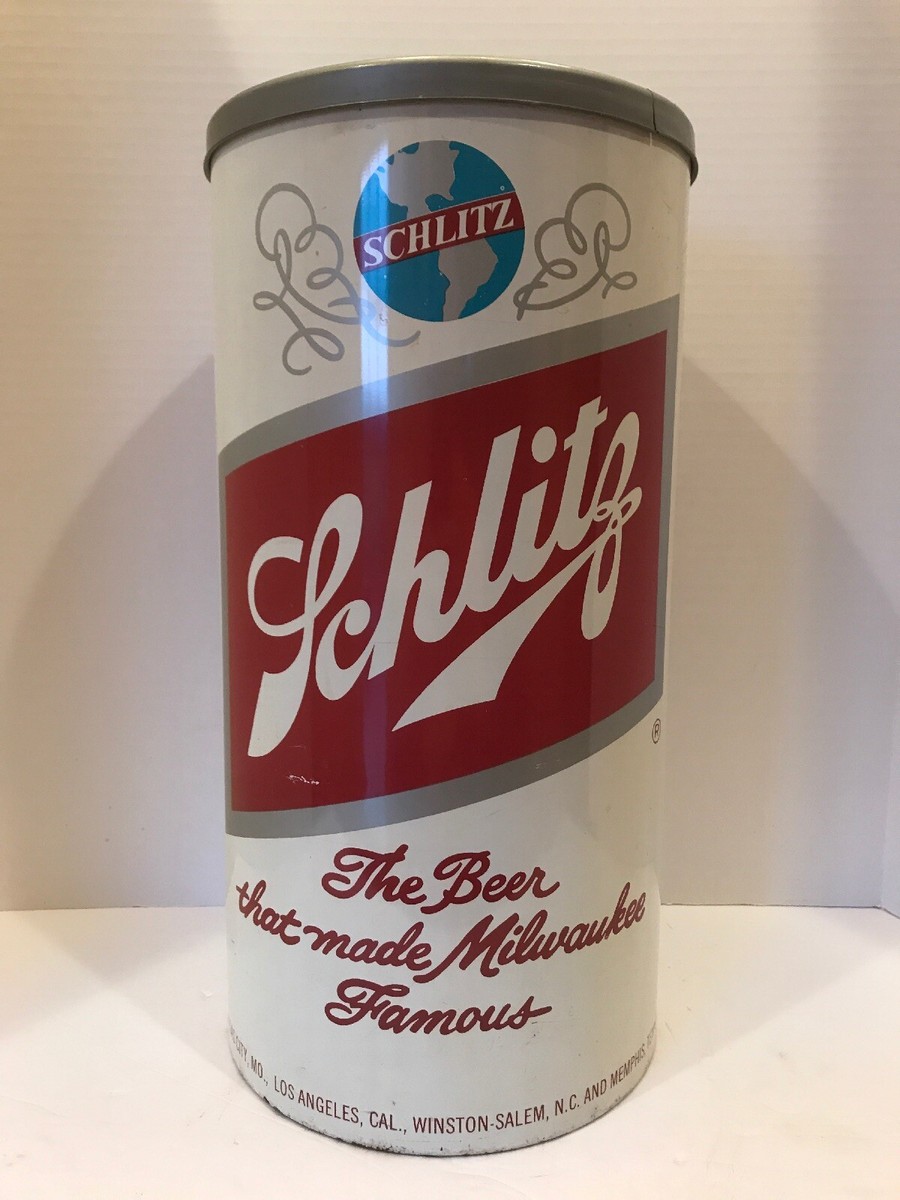 【希少】Schlitz ビンテージ シュリッツ メタルクーラー ふた付き Vintage 1973 Schlitz Beer Can Metal Cooler With Lid | eBay