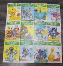 The Sesame Street Library Volumes 1 - 11,14 A - V Alphabet  Numbers Jim Hensons
