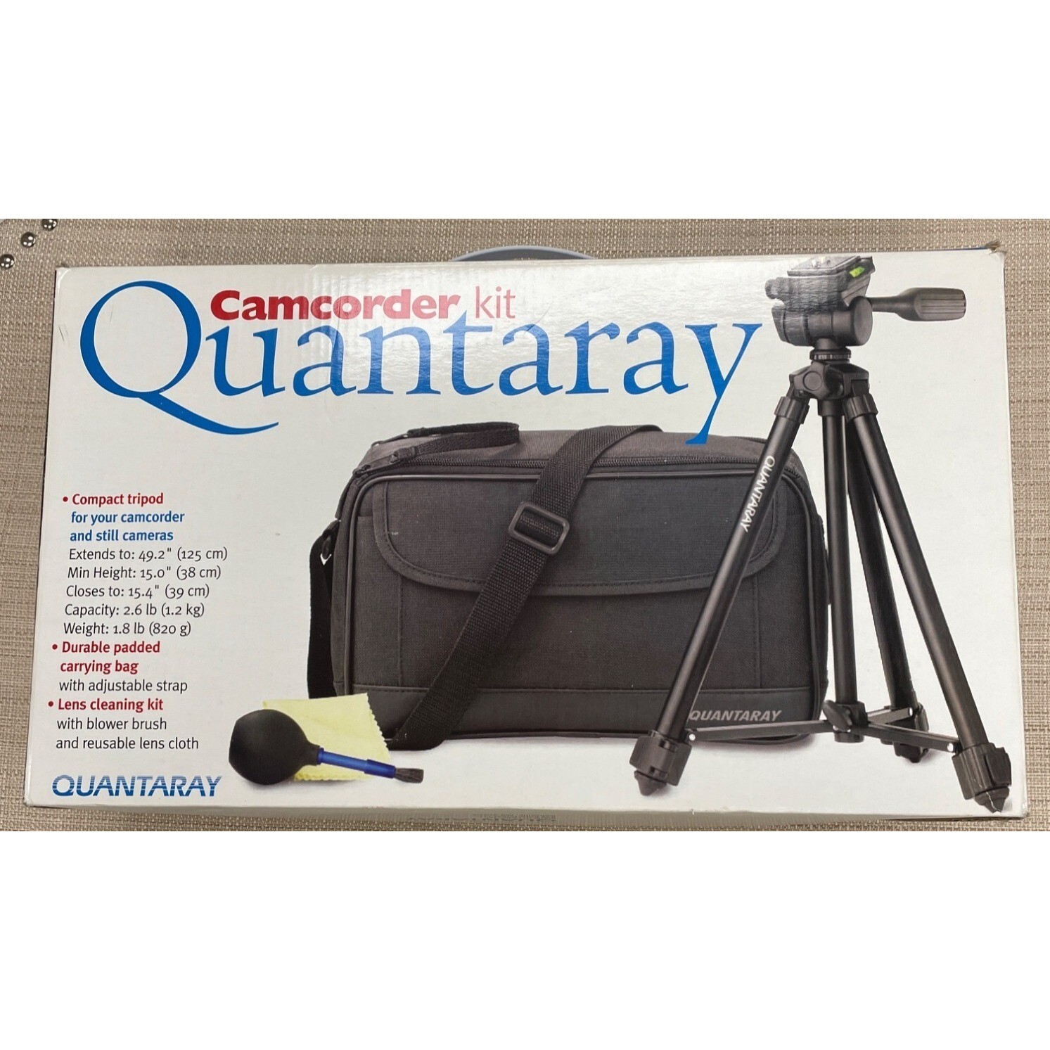 Quantaray Camcorder Kit SKU 1642-image