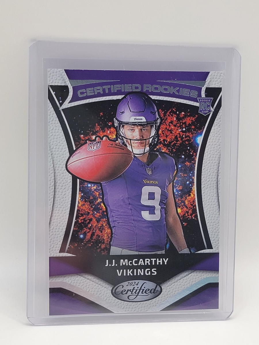2024 Certified JJ McCarthy # 1 Certified Rookies RC Vikings | eBay