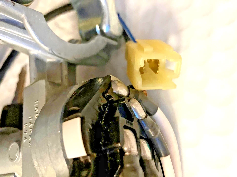 1986-1989 Accord подлинный Honda K74 зажигания и ключ асси замок переключатель последний везде - Изображение 3 из 4