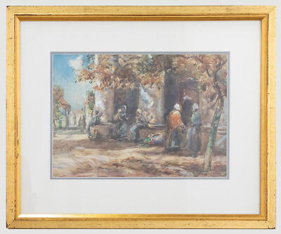 H.Morley画　「街角」 s-l400.jpg